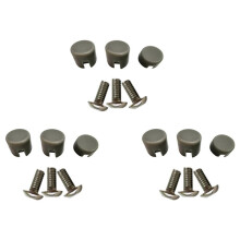 3 Set Scooter Hinten Hinten Kotflügel Kotflügel Schraube Gummi Kappe Schraube Abdeckung Für M365 Elektro Roller Teile (Grau)
