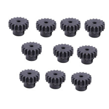 10X Pièces de Rechange D'Engrenage de Moteur en Métal 17T Pièces de Pignon pour A959 A979 A969 A949-24 Rc Pièces de Rechange de Voiture