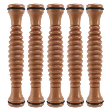 5X Ballett Fuß Massage Gerät Spannformer Fuß Rolle Holzfußrolle Entspannung Druck Minderer Massiv