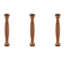 3X Ballett Fuß Massage Gerät Spannformer Fuß Rolle Holzfußrolle Entspannung Druck Minderer Massiv