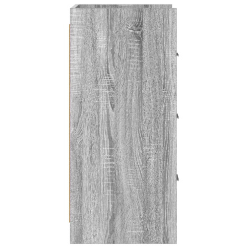 VidaXL vidaXL Sideboard Grey Sonoma 40 x 36 x 80 cm Engineered Wood 2