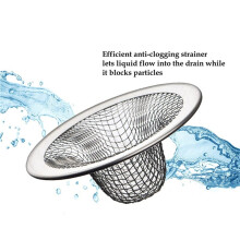 18 Pack - 2.125Inch Top / 1Inch Basket - Mesh Sink Drain Strainer Hair Catcher for Bathroom Sink, Utility, Slop, Laundry