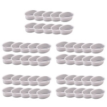 50St Ovale Eivorm Aluminium Metaal Kaas Pan Cakevorm Broodvorm Taarthouder Pudding Jelly Tin