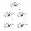5X WiFi Wireless   Relay Module  PCI-E Desktop  Card Restart  Turn /OFF PC Remote Control 1