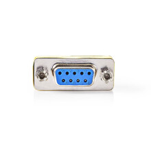 Adaptateur série | Adaptateur | D-SUB 9-Pin Femelle | D-SUB 9-Pin Femelle | Nickelé | Métal | Boîtier