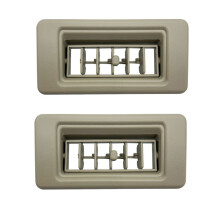 2 Grilles de Ventilation de Toit pour Climatisation MR360996 MR360997 pour Pajero V33 V43 V45 V73 V75 Beige