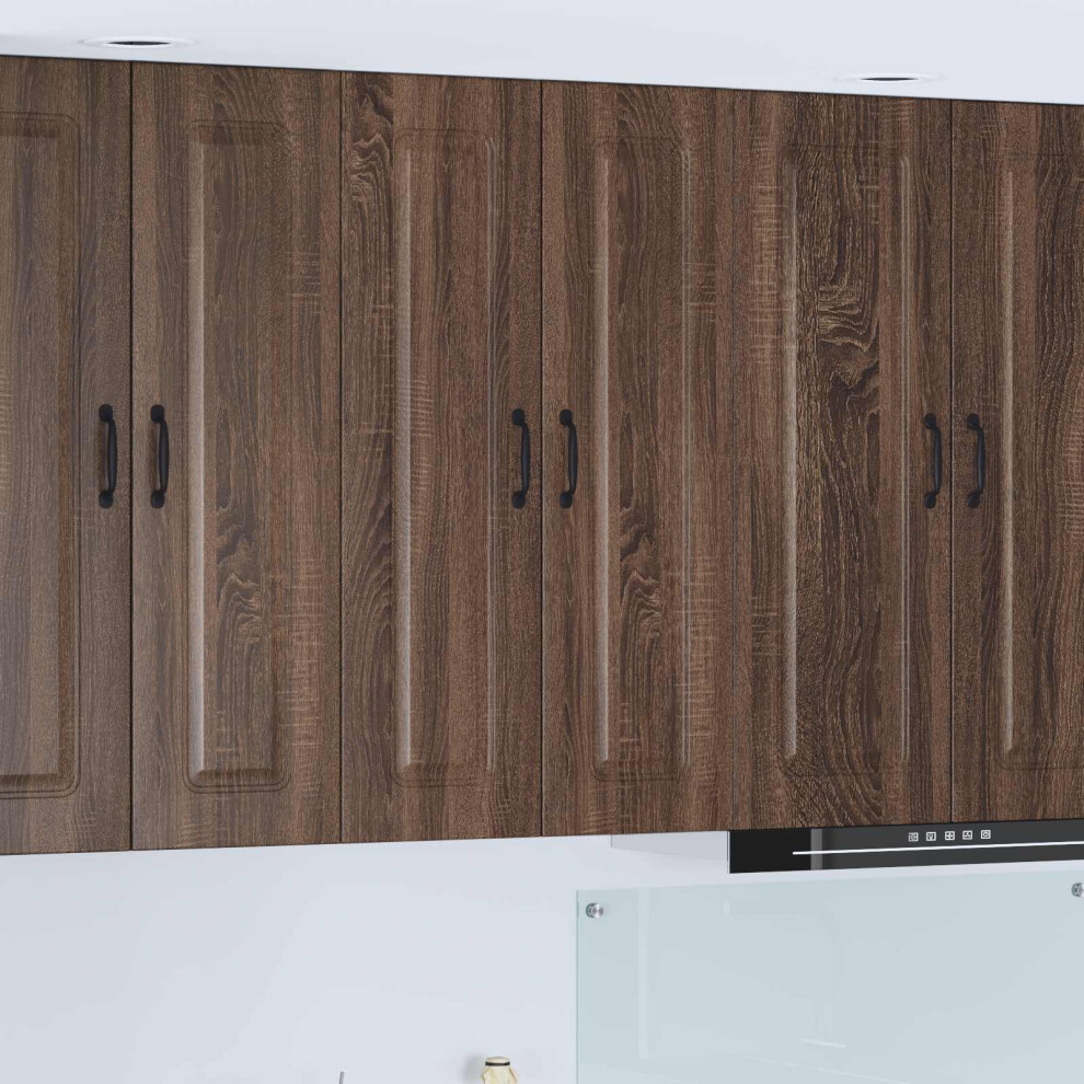 Vidaxl Dishwasher Panel Kalmar Brown Oak 60 X 31 X 100 Cm 8721359456622
