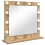 VidaXL vidaXL Vanity Mirror Rectangular Artisan Oak 60 x 55 x 18 cm 4