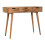 Brown Oak-Look Dressing Table, 2 Drawers + Mirror 4