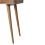 Brown Oak-Look Dressing Table, 2 Drawers + Mirror 7