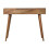 Brown Oak-Look Dressing Table, 2 Drawers + Mirror 10
