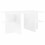 VidaXL vidaXL Coffee Table White 87 x 50 x 45 cm Engineered Wood 3