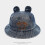 (Style B)Blue Deniids Fisherman Cap Sun Blocking Breathable Fabric Wind Design Resistant 9