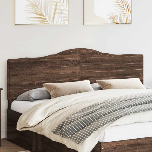 VidaXL vidaXL Headboard Brown Oak Engineered wood