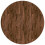 VidaXL vidaXL Table Top Dark Brown Ø 40 x 4 cm Solid Oak Wood 3