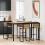 VidaXL vidaXL Standing Bar Table Engineered Wood 1