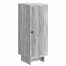 vidaXL Sideboard Grey Sonoma 33 x 34.5 x 90 cm Engineered Wood