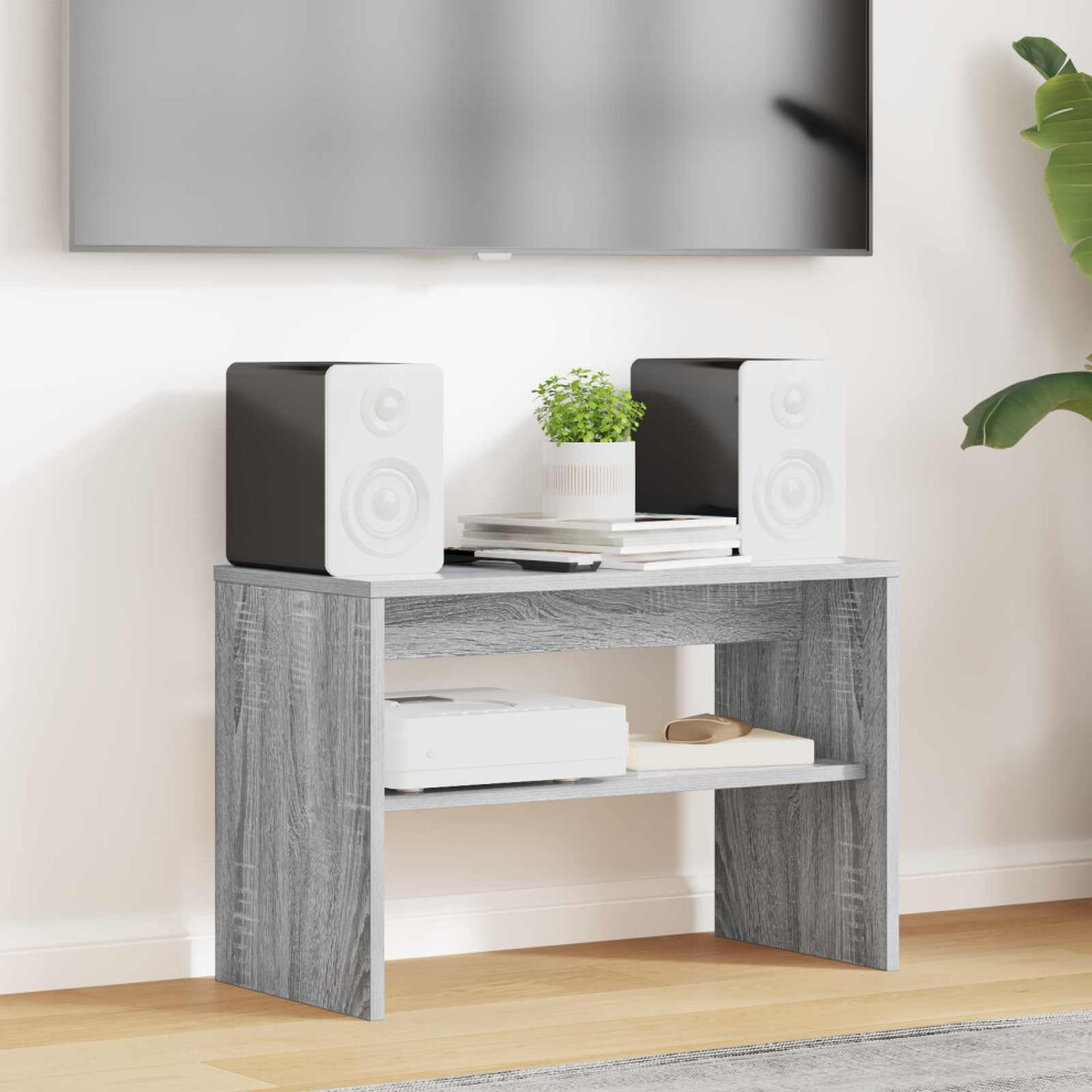 Vidaxl Tv Cabinet Grey Sonoma 60 X 30 X 40 Cm Engineered Wood
