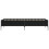 VidaXL vidaXL Bed Frame Black Oak 80 x 200 cm Engineered Wood 5