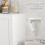 Double Hamper Laundry Storage Cabinet - White 6