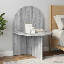 vidaXL Bedside Table Grey Sonoma 48 x 49 x 65 cm Engineered Wood