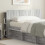 VidaXL vidaXL Headboard Cabinet with Storage Grey Sonoma Engineered Wood 1