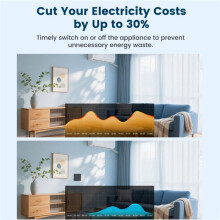 Interrupteur Mural Intelligent Tuya Zigbee à Bouton-Poussoir pour Ventilateur de Climatisation, Moteur de Rideaux et Stores.Fonctionne avec 2 Boutons