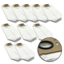 Lot de 10 Sacs à Poussière en Tissu Non Tissé pour Aspirateur Robot Z20 - Pièces de Rechange et Outils de Nettoyage Ménager
