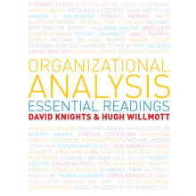 Organizational Analysis by David Knights Paperback Book