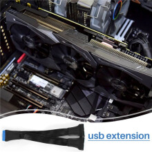 2Pcs Motherboard USB 3.0 19PIN Header 1 To 2 Extension Splitter Cable,12Cm 19Pin Internal Extension Header Adapter Cable