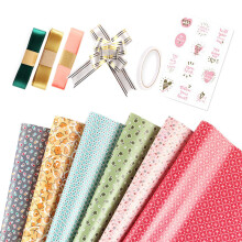 Geschenk Papier BöGen,Geburtstags Papier Inklusive 6 StüCke Geschenk Papiere,Schleife Present Geschenk Papier