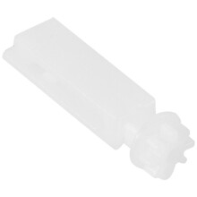 30Pcs Vertical Blind Stem Replacement White Stems for Vertical Window Blind Vertical Blind Carrier Stem
