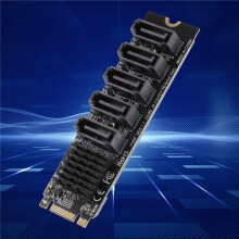 M.2 NGFF B-Key äNdern 5 Port Erweiterung Karte 6-Gbit/S Erweiterung Karte JM575 Chipsatz