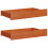 VidaXL vidaXL Bed Frame with Drawer with Storage Wax Brown Solid Pine Wood 4