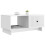 VidaXL vidaXL Coffee Table White 90 x 50 x 40 cm Engineered Wood 2