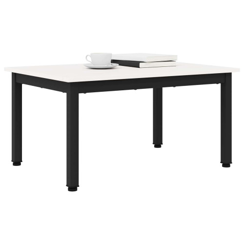 VidaXL vidaXL Coffee Table White 70 x 50 x 36 cm Solid Pine Wood 2
