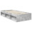 VidaXL vidaXL Bed Frame Concerte Grey 90 x 190 cm Solid Pine Wood 5