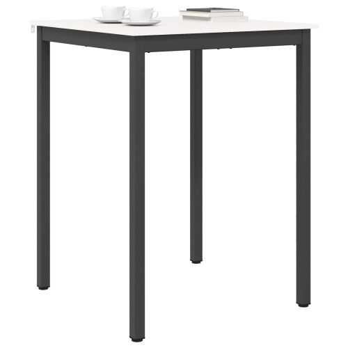 VidaXL vidaXL Bar Table White 80 x 80 x 105 cm Solid Pine Wood 2