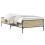 VidaXL vidaXL Bed Frame Sonoma Oak 80 x 200 cm Engineered Wood 4