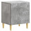 VidaXL vidaXL Bedside Table 2 pcs Concrete Grey 43 x 34.5 x 50 cm 3