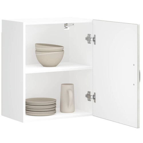 VidaXL vidaXL Kitchen Wall Cabinets 2 pcs Lucca Concrete Grey Engineered Wood