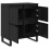 VidaXL vidaXL Sideboard Black Oak 60 x 35 x 70 cm 4