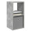 VidaXL vidaXL Bedside Table Concrete Grey 30.5 x 27 x 59.5 cm Engineered Wood 3