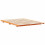 VidaXL vidaXL Bed Frame Wax Brown 150 x 200 cm Solid Pine Wood 4
