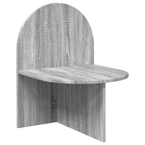 VidaXL vidaXL Bedside Table Grey Sonoma 48 x 49 x 65 cm Engineered Wood 1