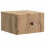 VidaXL vidaXL Wall-Mounted Bedside Cabinet 2 pcs Artisan Oak Engineered Wood 3