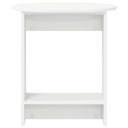 VidaXL vidaXL Side Table White 50 x 39,5 x 55 cm Engineered Wood 2