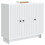 VidaXL vidaXL Sideboard White 89 x 34.5 x 80 cm Engineered Wood 3