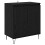 VidaXL vidaXL Sideboard Schwarz Eichen-Optik 60 x 35 x 70 cm Holzwerkstoff 2