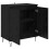 VidaXL vidaXL Sideboard Schwarz Eichen-Optik 60 x 35 x 70 cm Holzwerkstoff 3